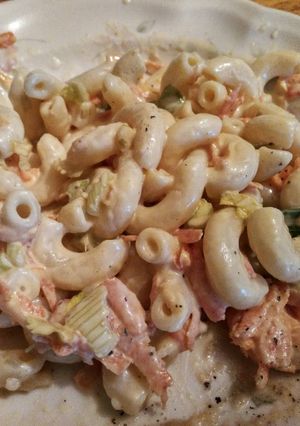 A picture of Elbow Macaroni Salad.