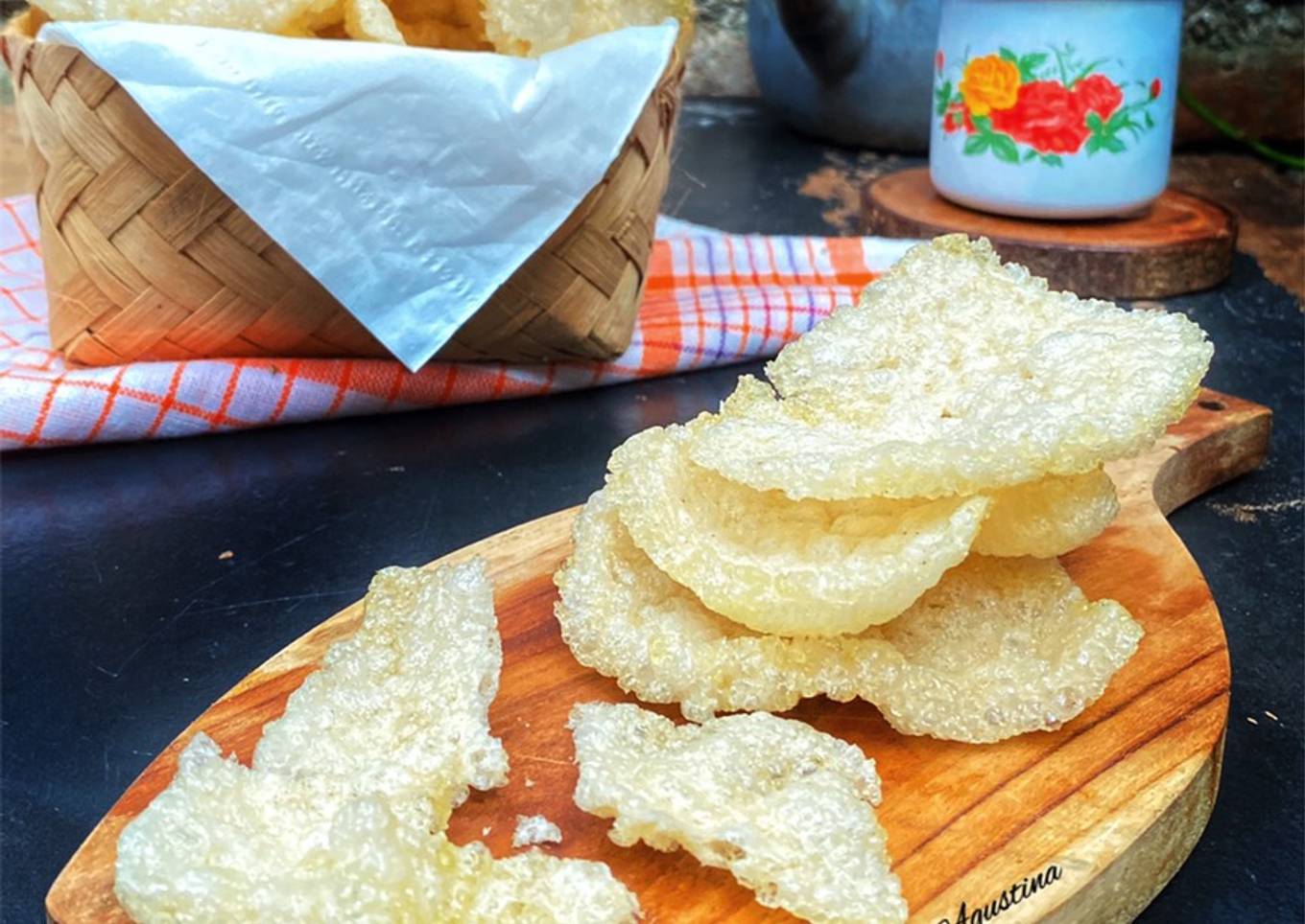 Krupuk Nasi Ikan Peda / Gendar Ikan Peda