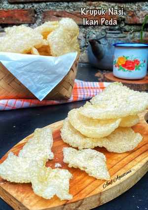 Foto resep Krupuk Nasi Ikan Peda / Gendar Ikan Peda