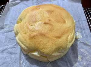 輕乳酪蛋糕 的食譜成品照片