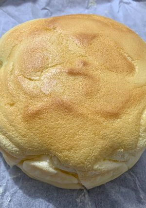 輕乳酪蛋糕 的食譜成品照片