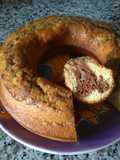 Bizcocho marmolado de yogurt