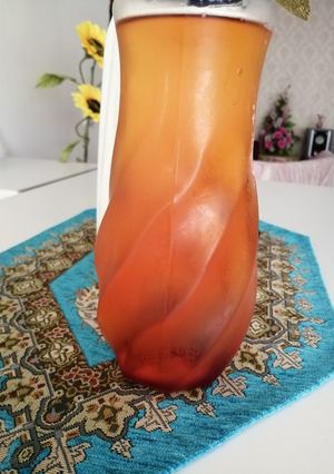 عکسی از دستور بفرمایید شربت آلبالوی خانگی