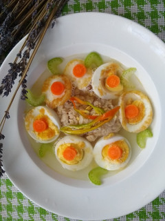 【清冰箱】蔴油鷄蛋燕麥湯 的食譜成品照片