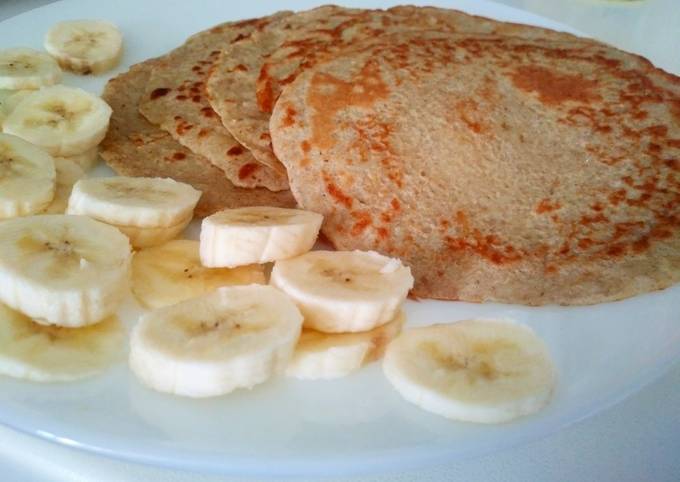 Panqueques De Avena Y Plátano Receta De Shirley - Cookpad