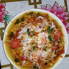 A picture of Tikki Chaat.