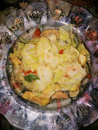 Langkah Gampang Membuat Resep Pecay (sawi putih) tahu tumis yang Uenak Anti Ribet, Mantap