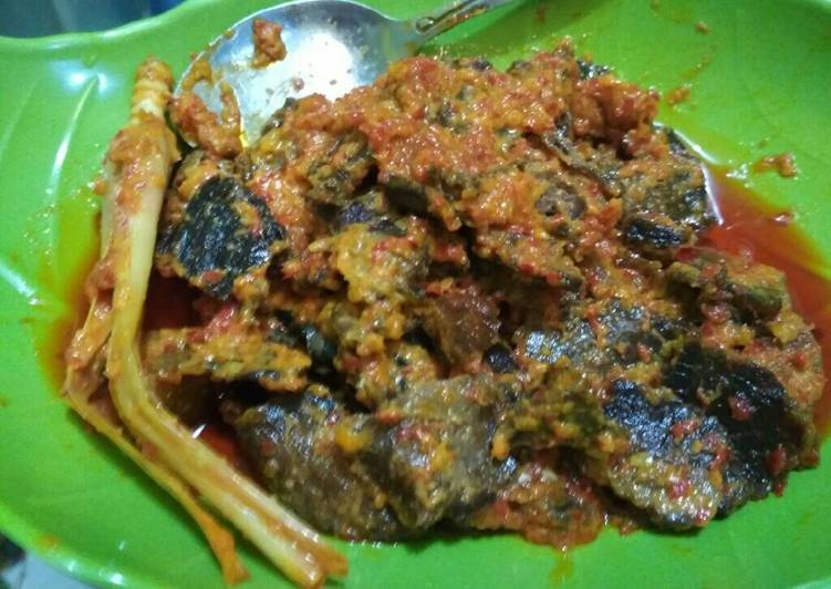 Resep Balado daging santan, Sempurna