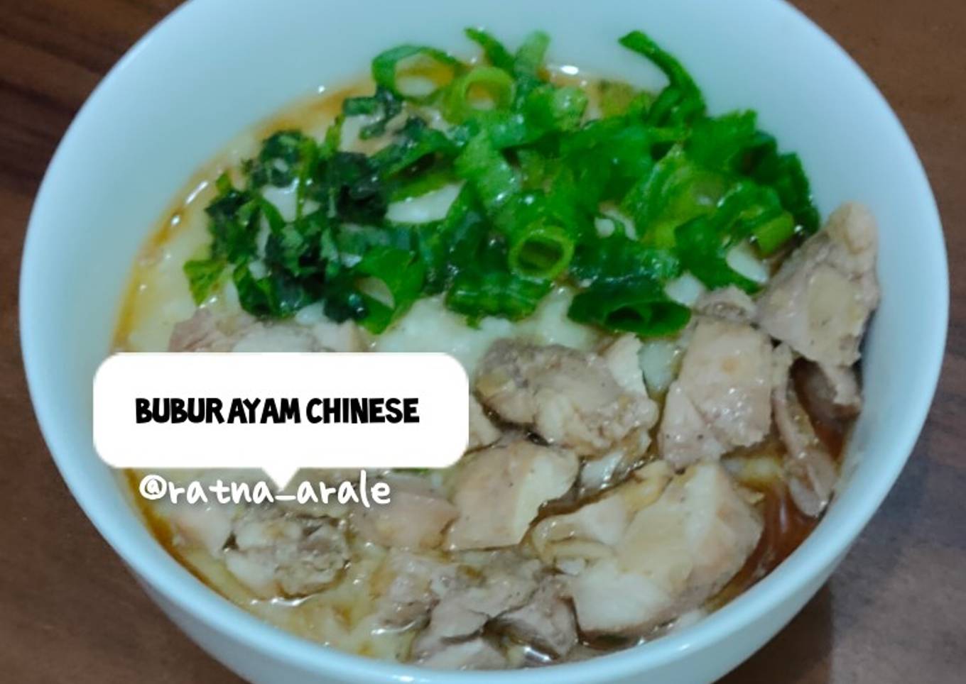 Bubur ayam chinese
