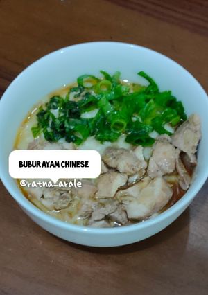 Foto resep Bubur ayam chinese