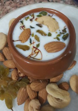 A picture of Rava Suji Kheer.