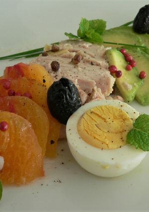 Une photo de Salade au thon à l'huile