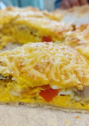 Foto de Quiche com Pleurothus