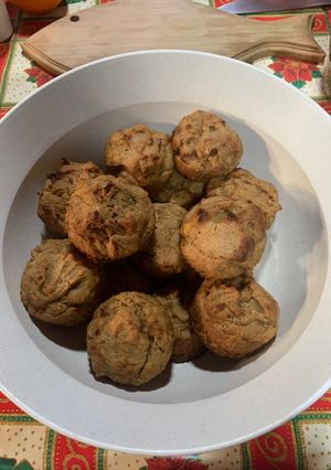 Szénhidrátcsökkentett sütőtökös muffin recept fotója