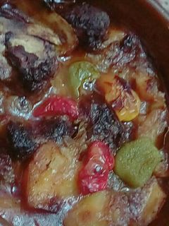 صورة لوصفة طاجن لحمه بالبطاطس