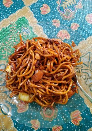 Foto resep Mie jawa pedas manis