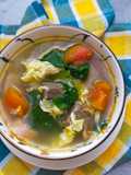 Sup Tomat Telur Sayur