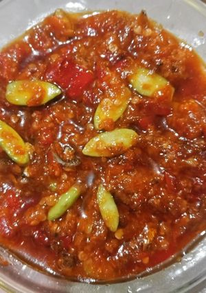 Foto resep Sambal Teri Pete
