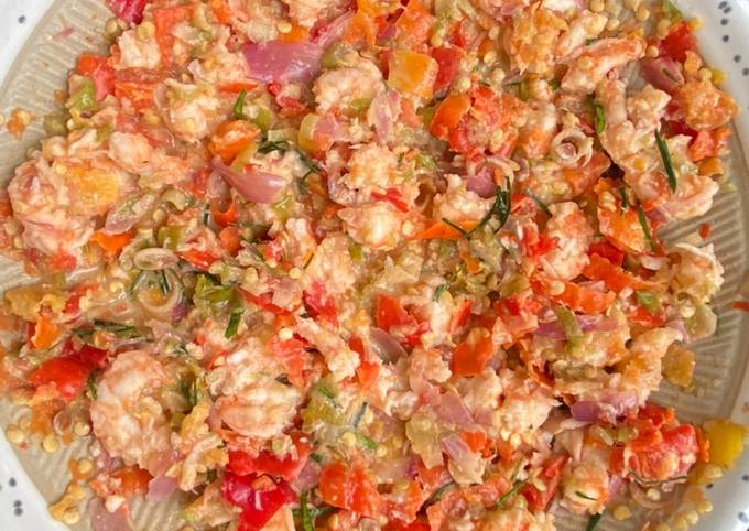 Resep Sambal Ganja Sambal Udang Oleh Dinna Rafika Silvia Cookpad