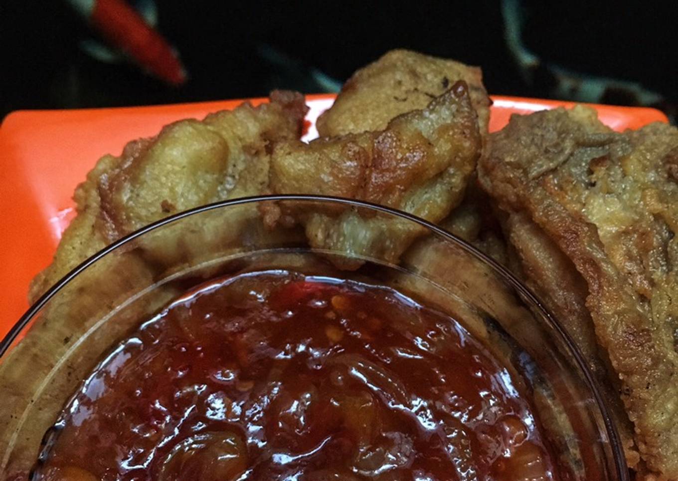 Ayam Goreng Tepung Saos Padang
