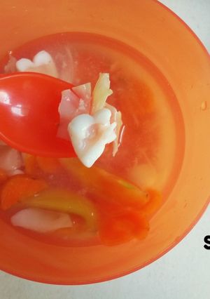 Foto resep Sup Cumi • MPASI 1Y+