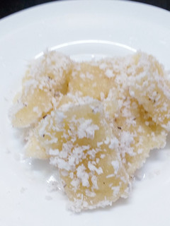 A picture of Cassava Coconut Pudding.