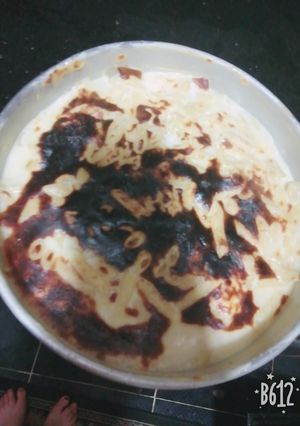 صورة لوصفة معكرونه باللبن