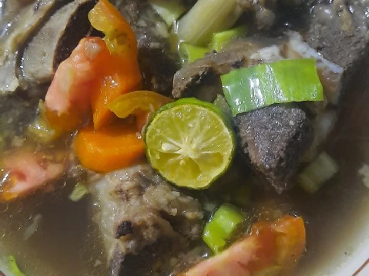 Cara Gampang Membuat Resep Sop iga sapi empuk dan g bau yang Sempurna