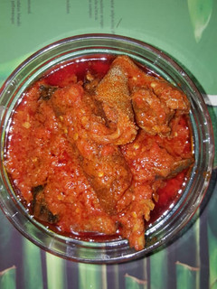 A picture of Palm oil stew.