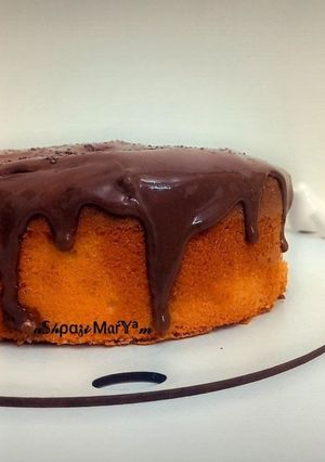 عکسی از دستور کیک پوره هلو