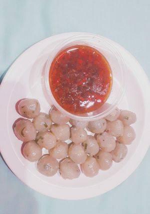 Foto resep Cilok kuah kecap pedas