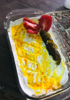 عکسی از دستور سالاد الويه