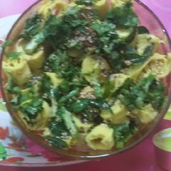 A picture of Khandvi.