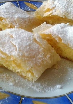 Túrós rétes réteslapból recept fotója