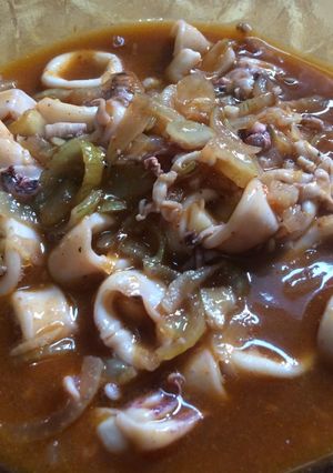 Foto resep Cumi Saus Padang