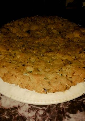 Una foto de Tortilla de papa y arroz