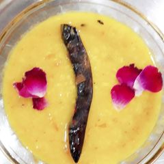 A picture of Yellow mong dall.