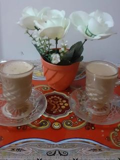 صورة لوصفة قهوة بالحليب