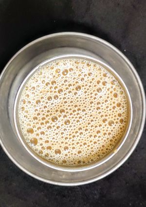 A picture of South Indian coffee.