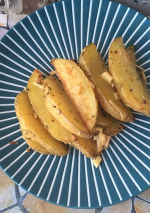 Foto resep Baked potato wedges