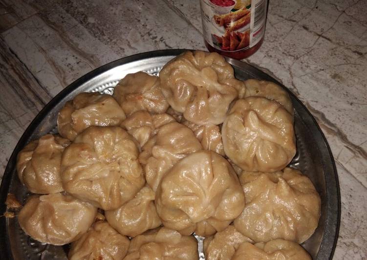 Recipe of Quick Wheat flour Veg momos