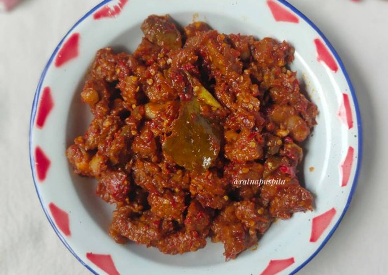 Oseng Mercon Daging Sapi