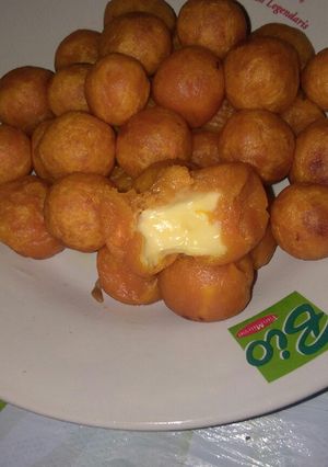 Foto resep Bola bola ubi keju lumer