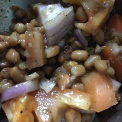 A picture of Rava chaat.