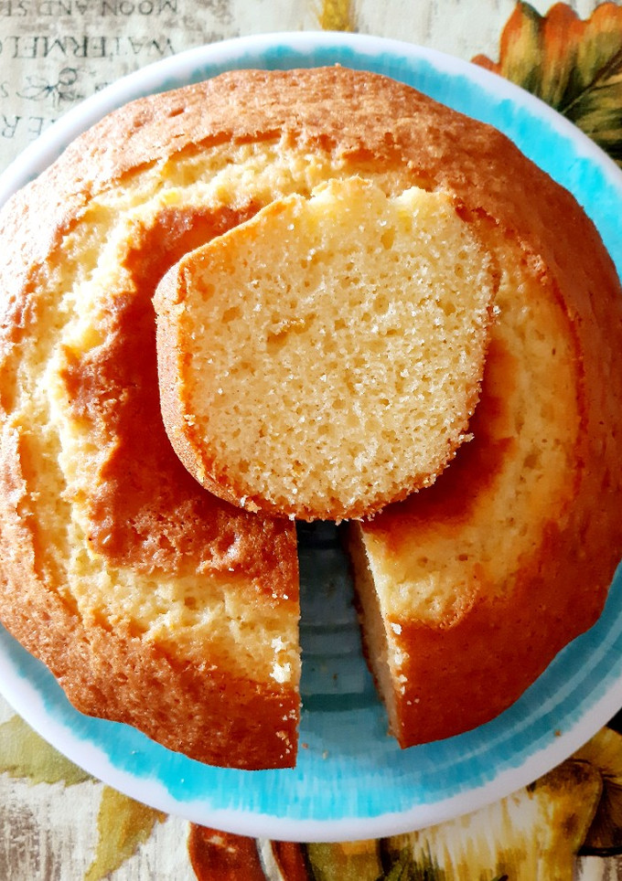 Una foto de Torta de naranja 🍊 fácil