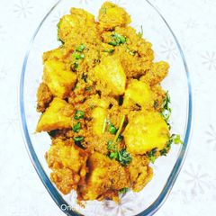 A picture of Dry Masala Chicken.