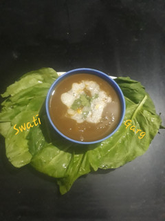 पालक टमाटर गाजर का हेल्थी सूप(Palak tamatar gajar ka healthy soup recipe in Hindi) रेसिपी मुख्य फोटो