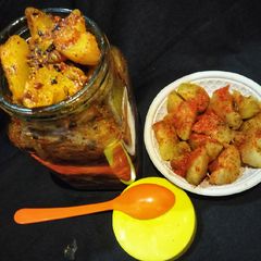 A picture of Amla Pickle.