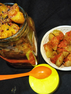 A picture of Amla Pickle.