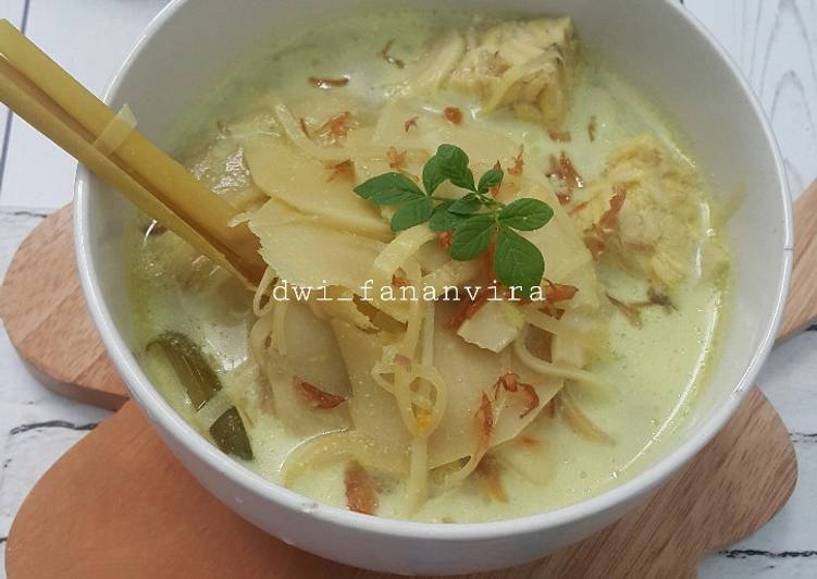 Bahan 448. Lodeh Rebung | Cara Masak 448. Lodeh Rebung Yang Sempurna
